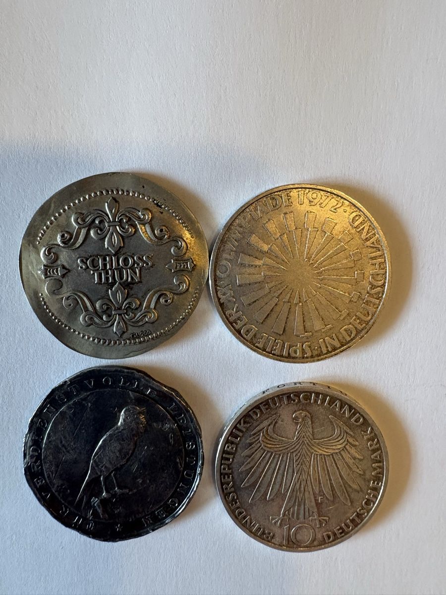 Tutti le monete: Silber Münzen 4stuck – Usato da Murten venduto da Tzaugg 3