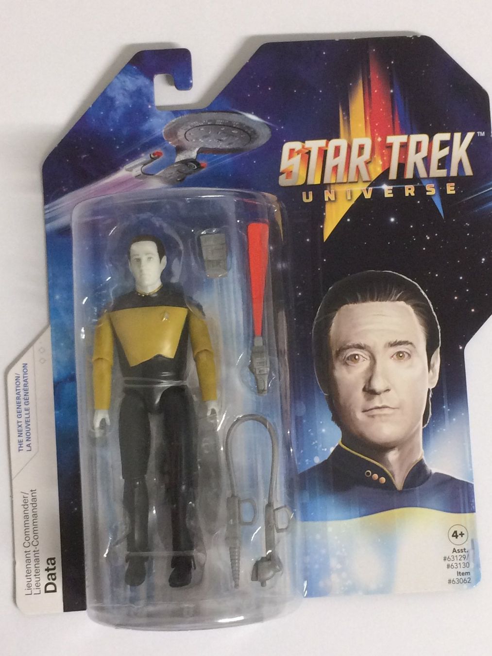Bandai Figuren: STAR TREK UNIVERSE 5" - 12 CM ACTION FIGURE LIEUTENANT DATA – Neu und originalverpackt aus Vezia von Aquarius_Age
