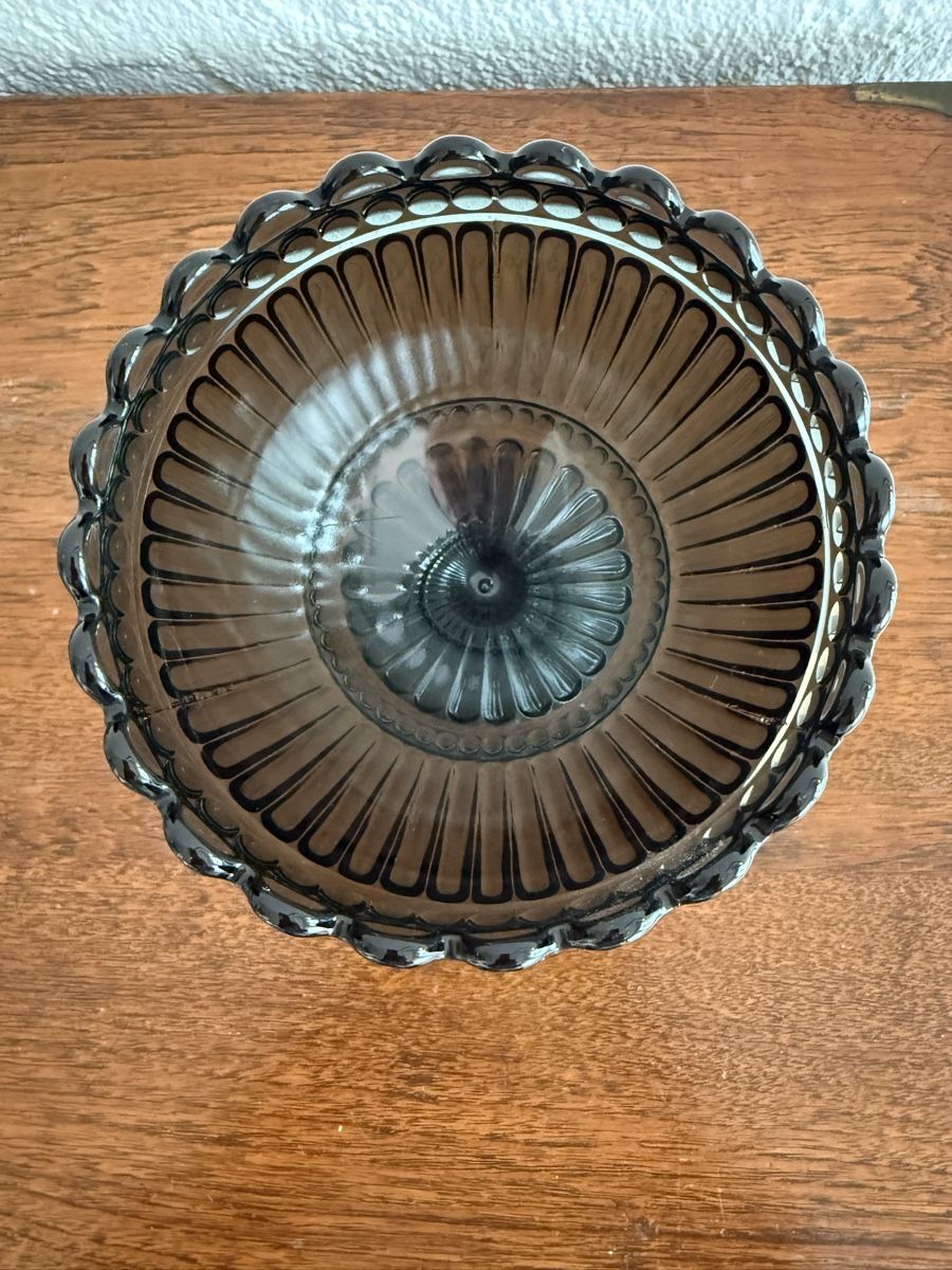 Marimekko Bicchieri: Marimekko Iittala Mariskooli Glasschale grau – Nuovo (secondo la descrizione) da Rüti ZH venduto da Dauli 1
