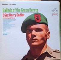 LP- SSgt BARRY SADLER Ballads Of The Green Berets (RCA 1966)