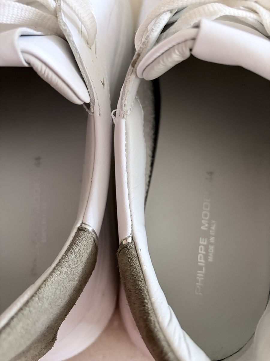 Scarpe da uomo: Philippe Model Sneaker Weiss Gr. 44 - Top Zustand! – Nuovo (secondo la descrizione) da Fahrweid venduto da Etam_13 7