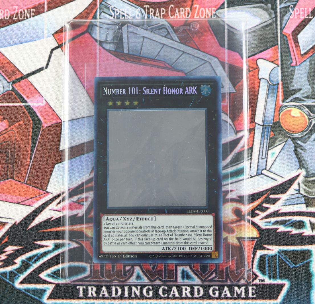 Yugioh Carte collezionabili: Yu-Gi-Oh Number 101 - Silent Honor ARK Ghost rare – Usato da Schlieren venduto da davejuveboy429