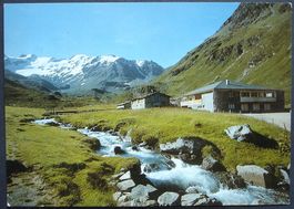 DAVOS Berghaus Dürrboden im Dischmatal - Stempel Gasthaus