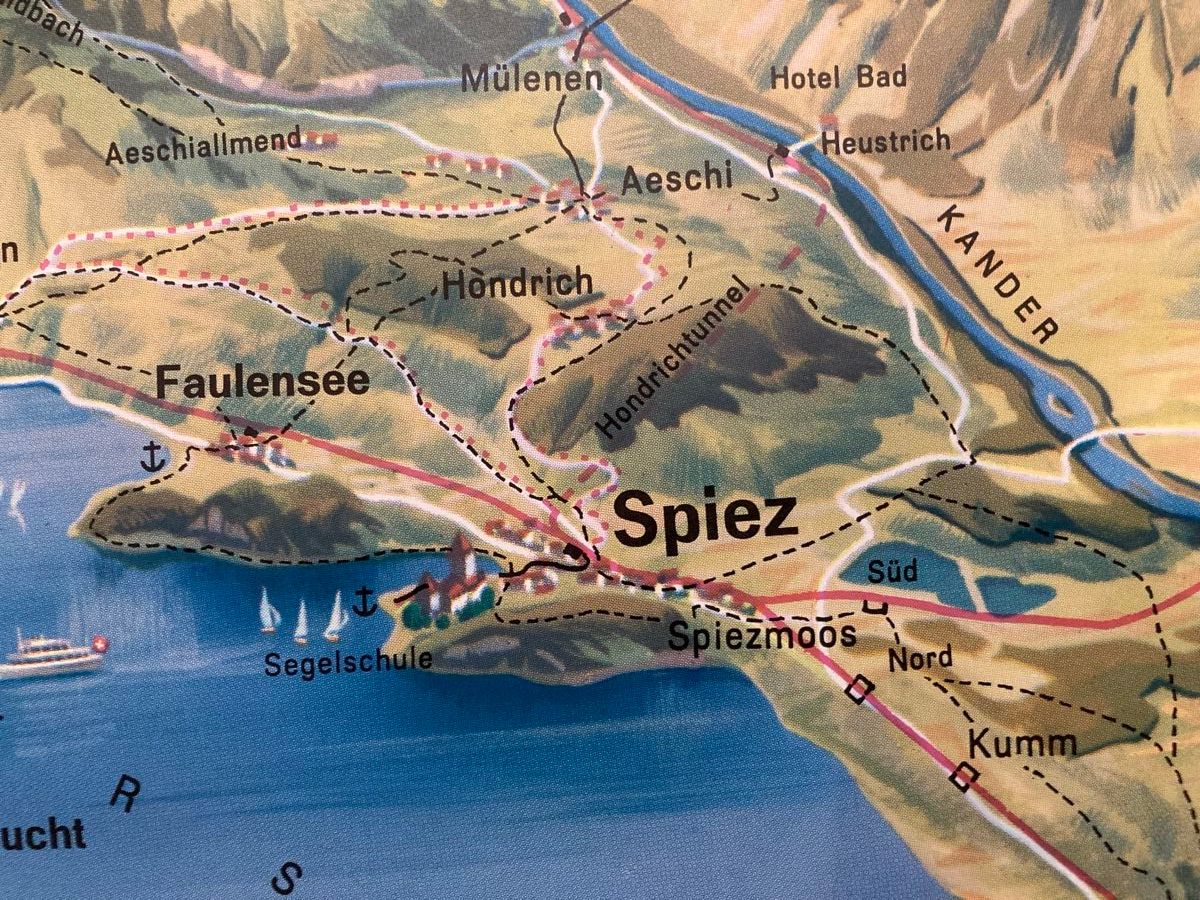 Poster & Bilder: Plakat  Thunersee – Gebraucht aus Kaiseraugst von wombat51 2