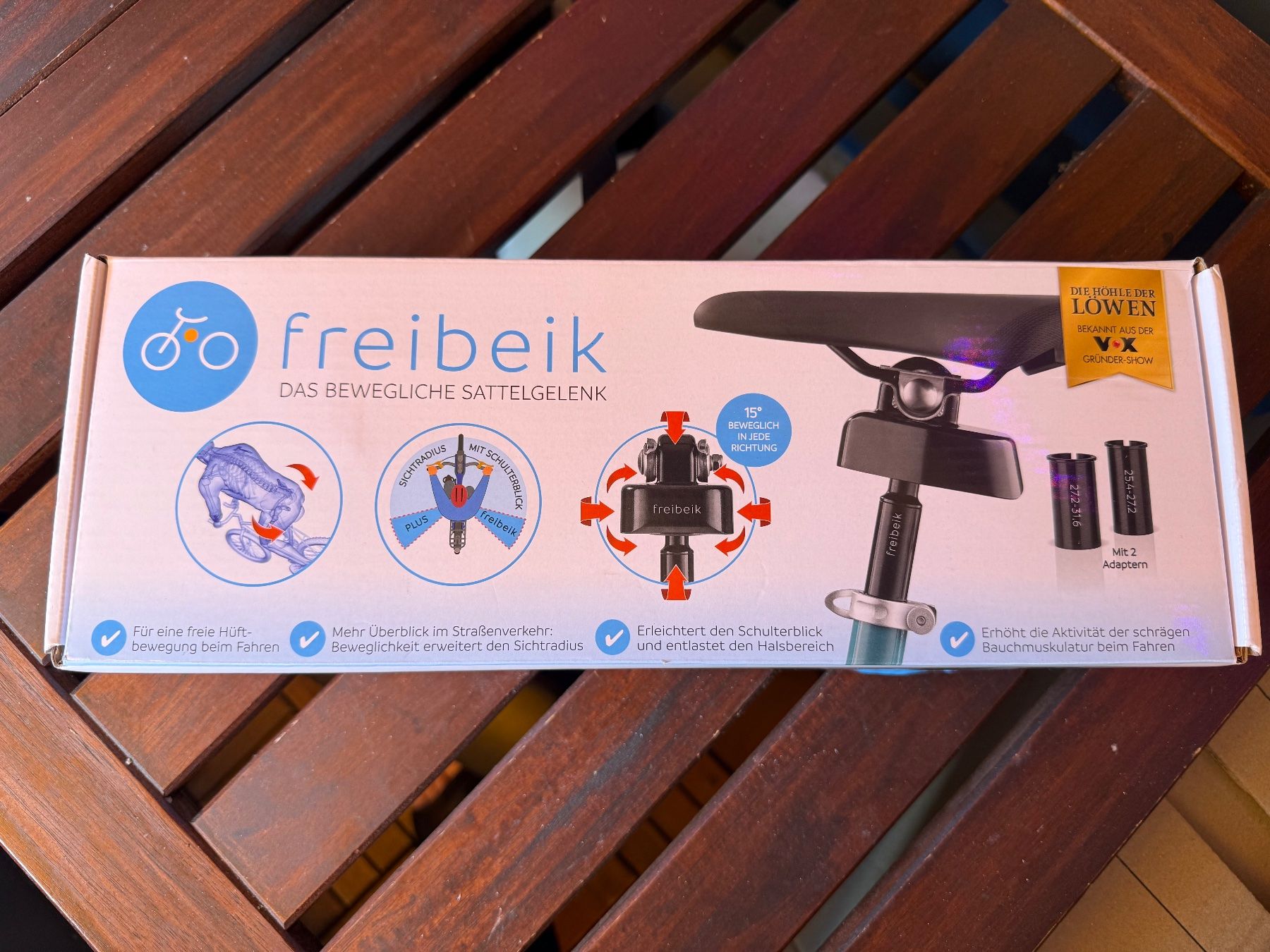 Pezzi di ricambio: FREIBEIK Das bewegliche Sattelgelenk – Nuovo e nell'imballaggio originale da Basel venduto da tigerchen60