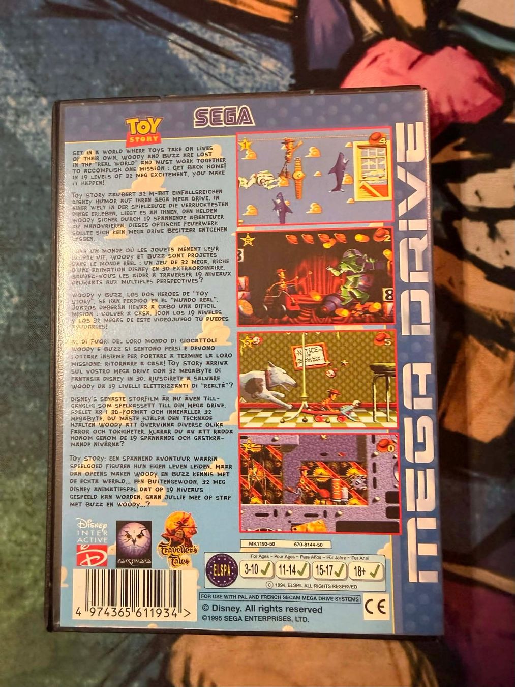 Sega Giochi: Toy Story Sega Mega Drive – Usato da Giubiasco venduto da Ticinerd 2