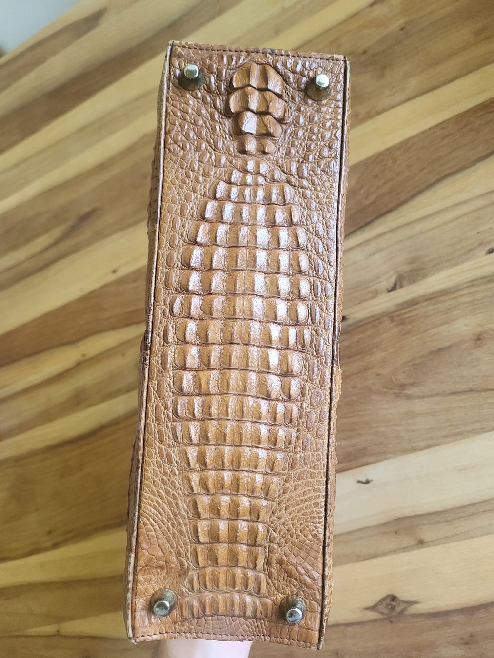 Borse da donna: Exquisite Handtasche Krokodilledesign, nicht echt – Nuovo (secondo la descrizione) da Dübendorf venduto da rol_fm6d 2