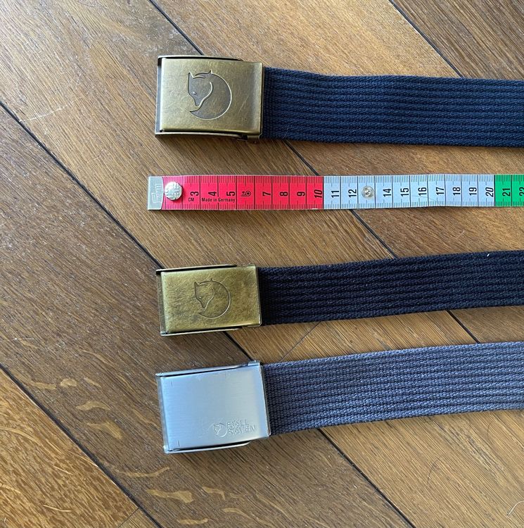 Fjällräven Unisex Canvas Gürtel, 100% Acryl, Mit Verstellbarer Metallschnalle - Praktisch & Stylisch