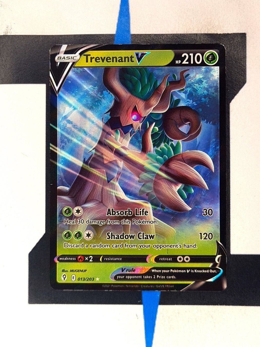 Pokémon Carte collezionabili: Trevenant V EVS013 EN Good – Usato da Basel venduto da Zadoys