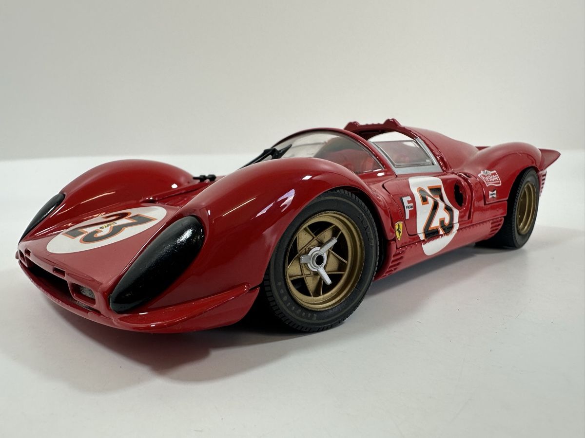 Jouef Modellini d'auto: Ferrari 330 P4 1:18, rot, Racing, JOUEF EVOLUTION – Usato da Zofingen venduto da rf9_x2xt
