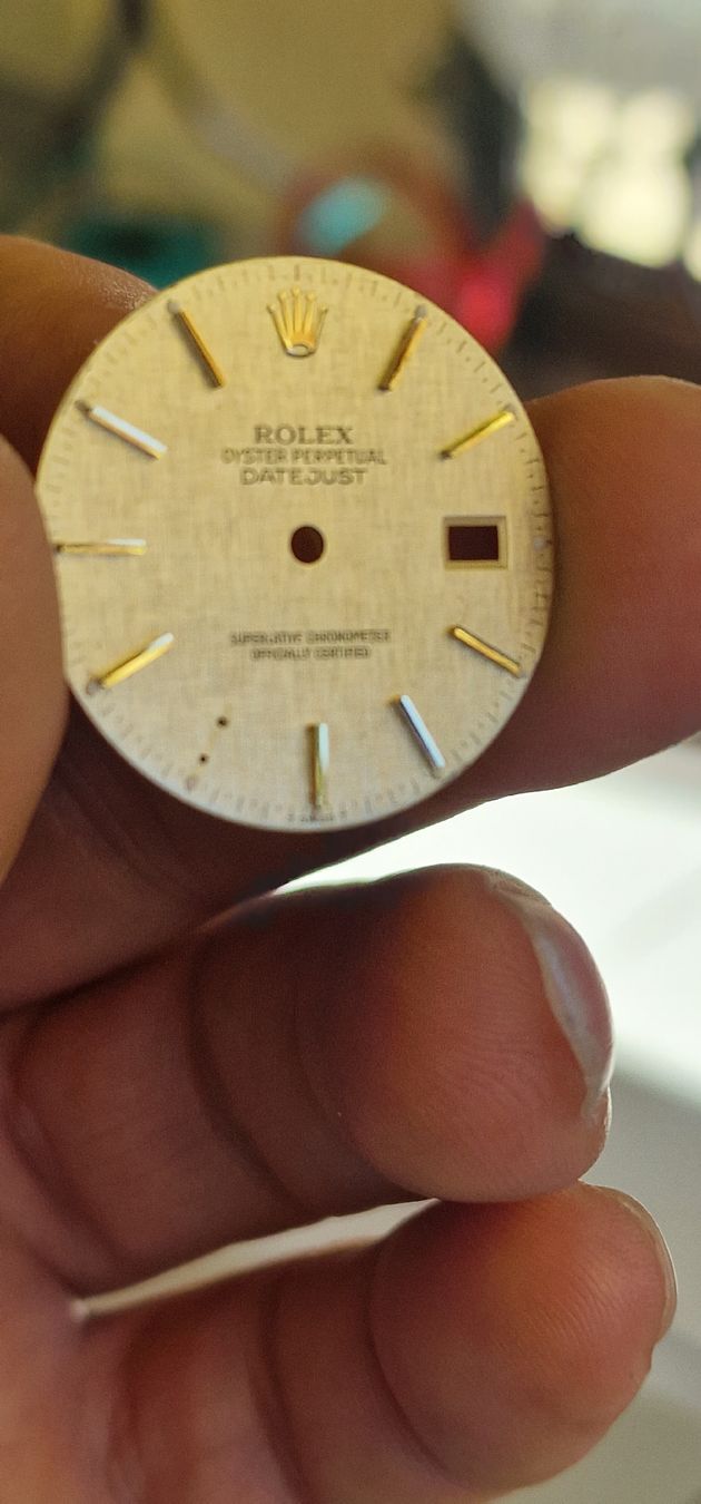 Rolex Orologi: Rolex Datejust Textured Gold  – Difettoso da ZÜRICH venduto da Arte-24 1