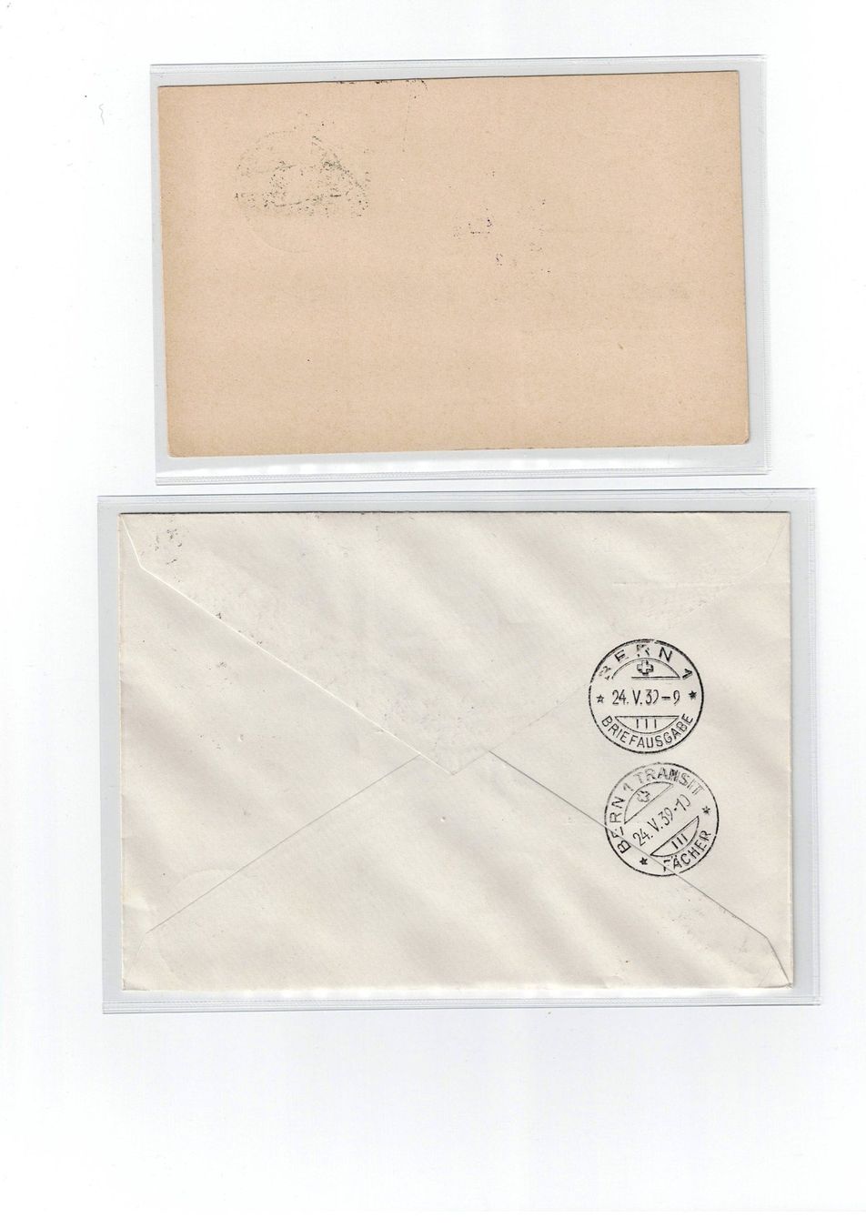 Tous les timbres: Schweiz, 9 Flugpostbriefe 1 – D'occasion à Hinteregg par McCharly01 6