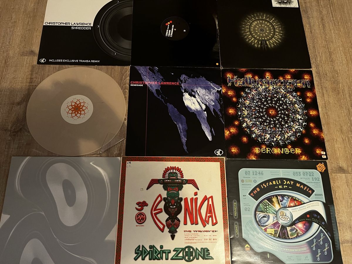 Dischi in vinile: 50 goa psytrance progi vinyls – Usato da Obstalden venduto da Maesae 3