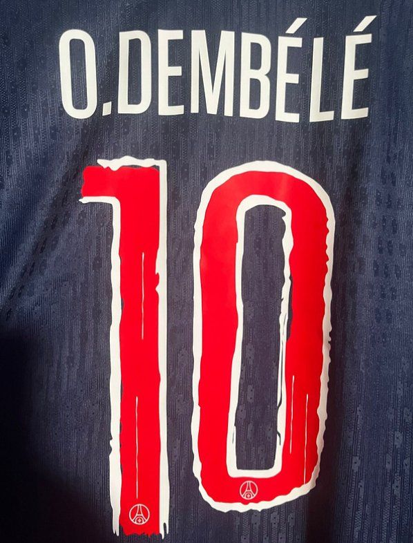 Canottiere & Pantaloni: Trikot PSG UCL FINAL CUP!!!!!! Dembele!!!! – Nuovo e nell'imballaggio originale da Trimbach venduto da TurbinaDiesel 3
