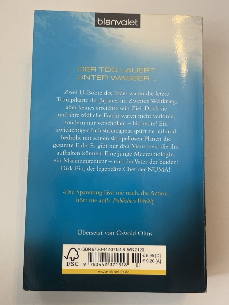 Libri: Clive Cussler - Geheimcode Makaze, Top Zustand! Roman. – Usato da Forch venduto da tieckr 1
