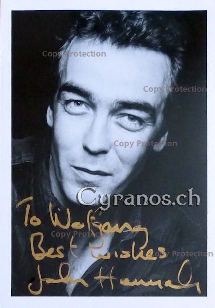 Autografi: John Hannah (1962) Schauspieler - Autogramm – Usato da Dietikon venduto da immortal-stars