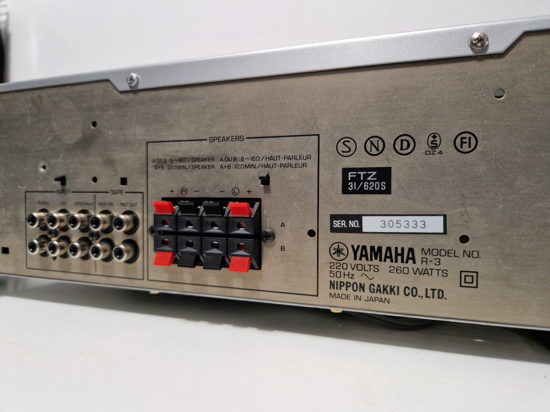 Yamaha Ricevitori: Yamaha Natural sound R 3 – Usato da Arbon venduto da Mayak_Sound 2