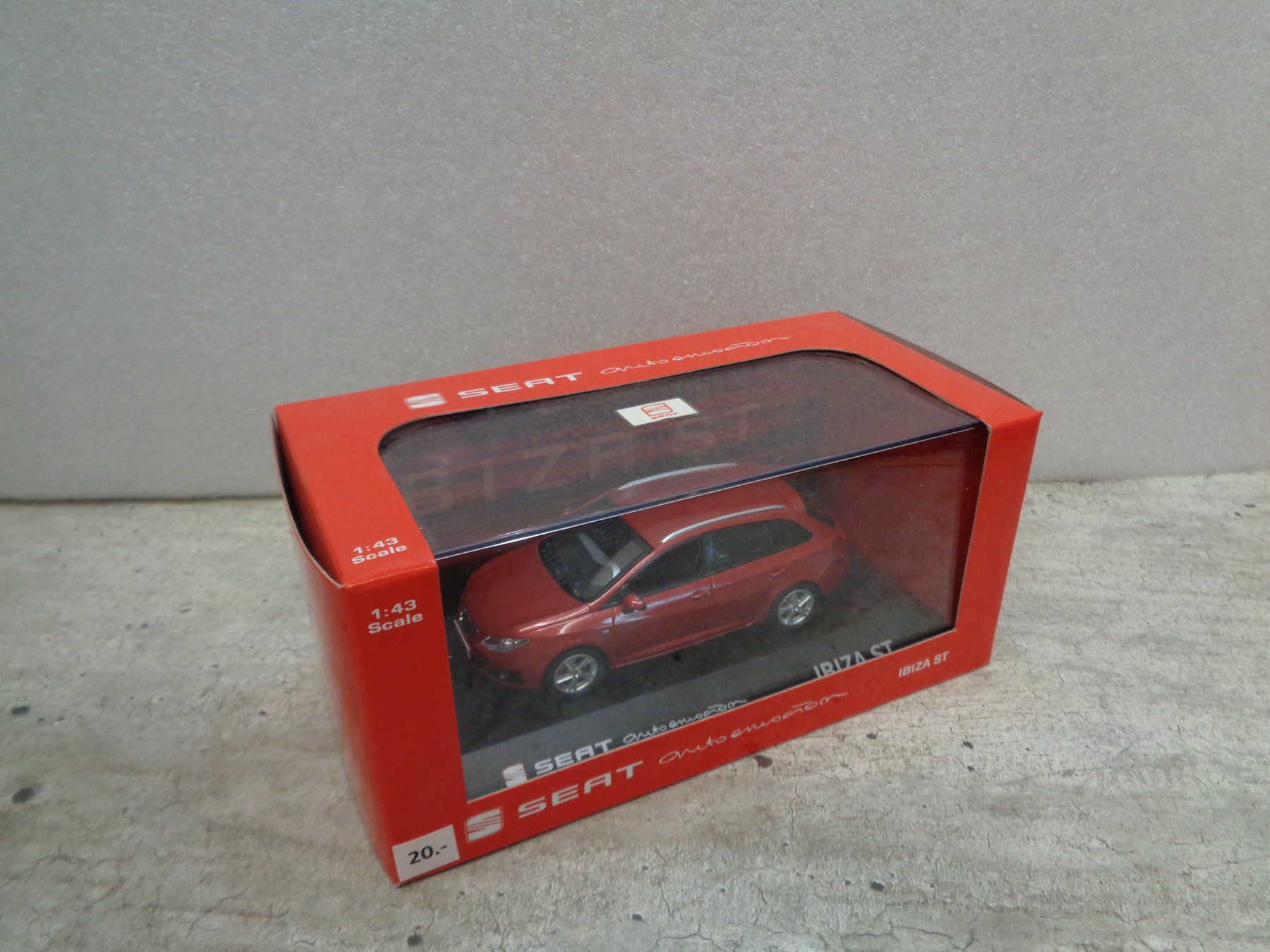 Seat Modellini d'auto: Fischer 1:43 Seat Ibiza ST – Nuovo e nell'imballaggio originale da Reconvilier venduto da rallycar 3