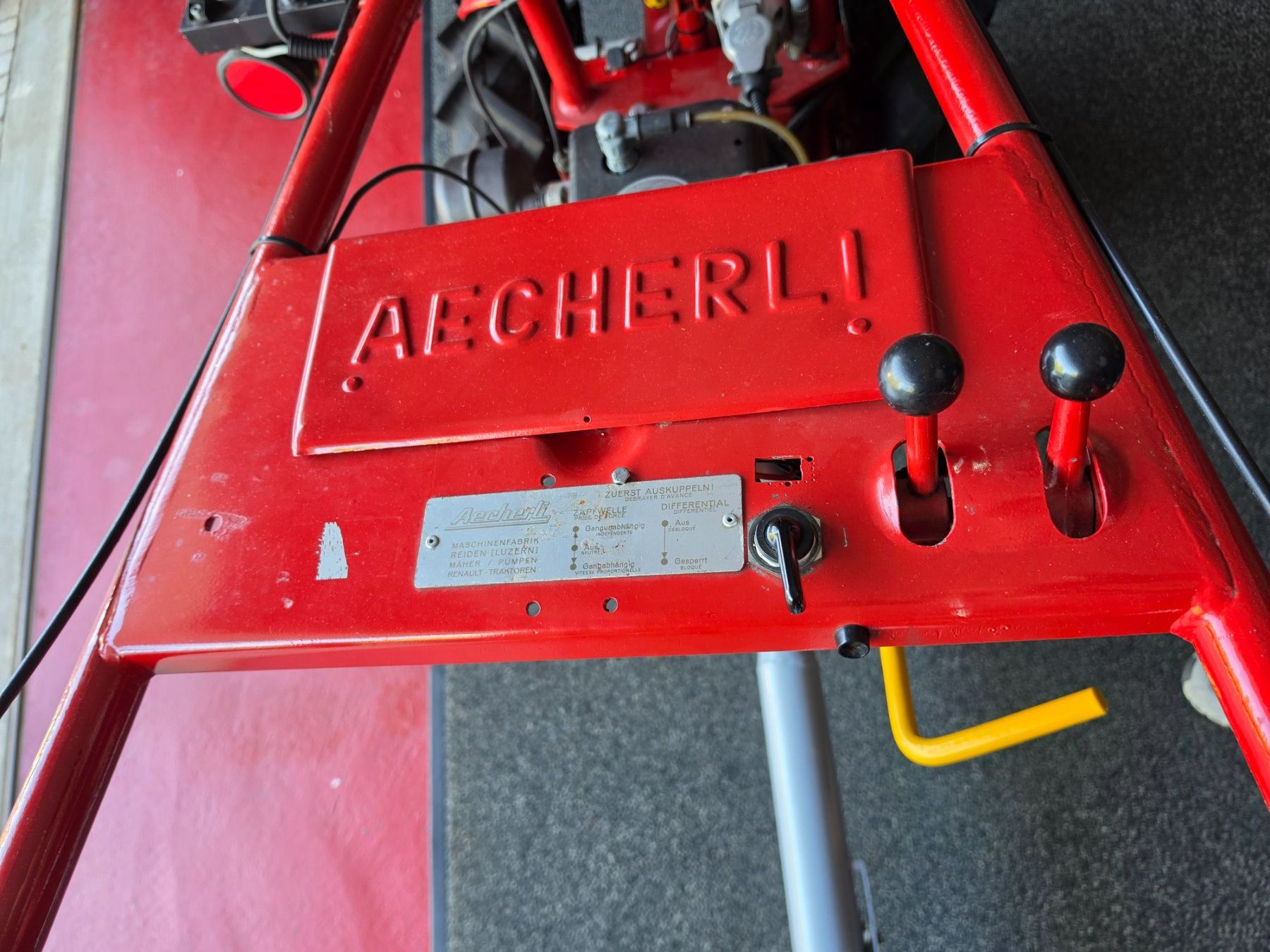 Aecherli Traktoren: Einachser Aecherli MA 65 – Gebraucht aus Zeiningen von Droog1 6
