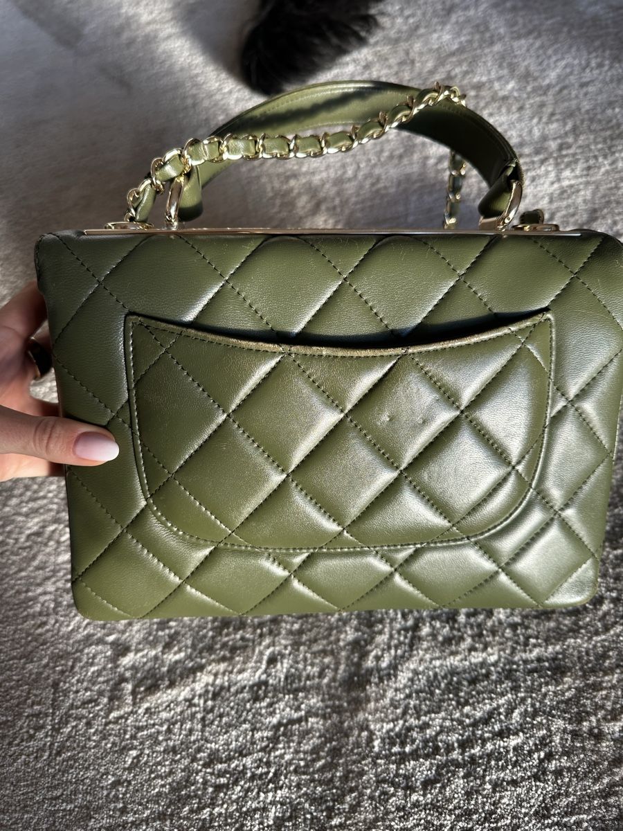 Taschen für Damen: Sac vert – Gebraucht aus La Croix (Lutry) von secondhandZara 3