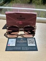 Lunettes de soleil femme YUSSIMI roses