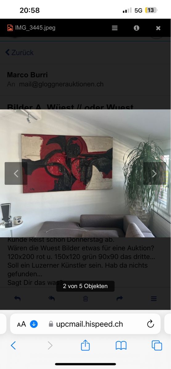 Dipinti: Reliefbild von Jost – Usato da Kriens venduto da Clevero 1