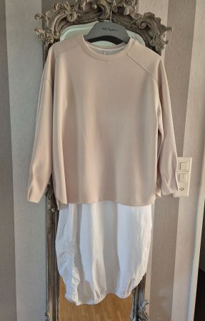 Pullover Beige Gr. 2 Oversize