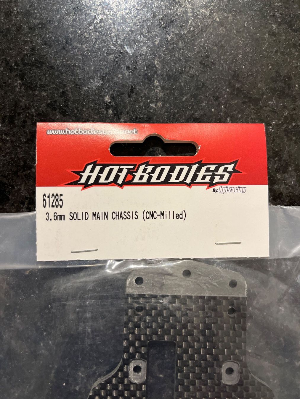HPI RC Kits de montage: Châssis graphite pour cyclone  hb61285 – Neuf avec emballage d'origine à Chêne-Bourg par Jojolapin 1