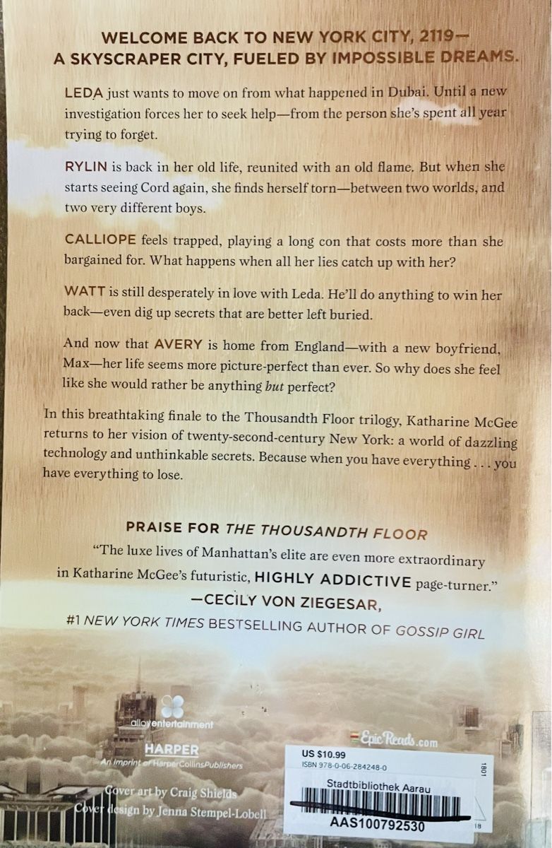 Libri: THE TOWERING SKY - KATHARINE MCGEE - PAPERBACK - ENGLISCH – Usato da Buchs AG venduto da fischli610 1
