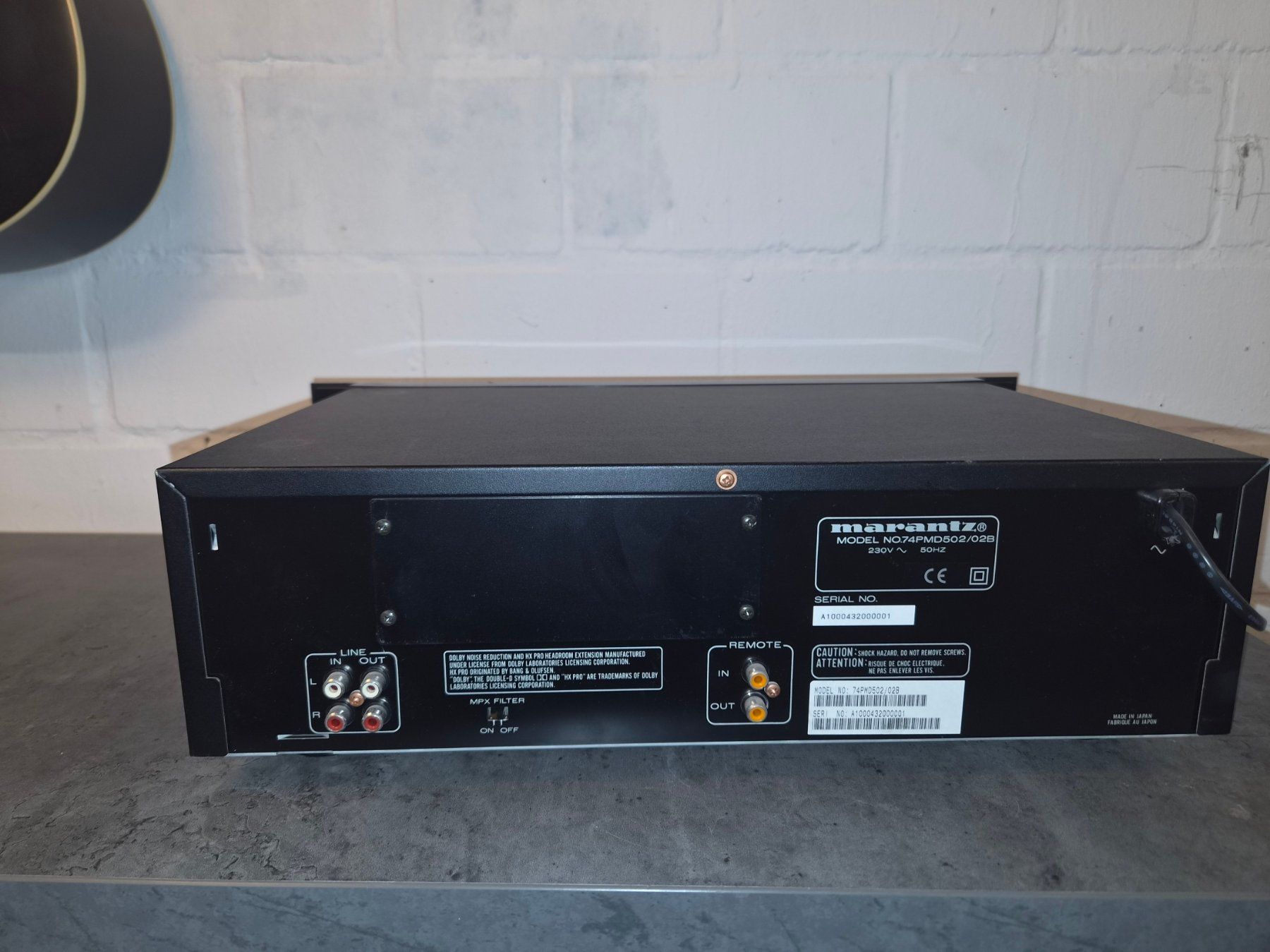 Marantz Audio- & Mediensysteme: Marantz PMD 502. Kasseten Spieler – Gebraucht aus Therwil von DrLou 2