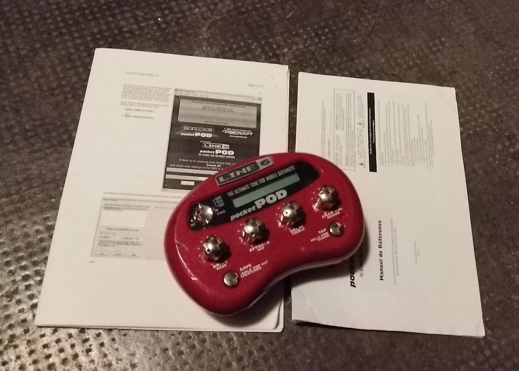 Line 6 Strumenti musicali: Line 6 Pocket Pod – Usato da Vevey venduto da Djporradao 1