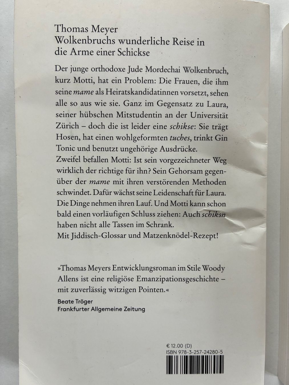 Libri: Wolkenbruch Romane, Thomas Meyer – Usato da Gümmenen venduto da Supererland 3