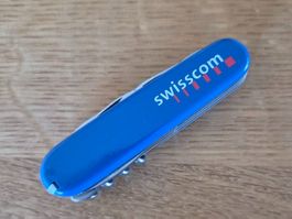 Taschenmesser Victorinox Swisscom blau
