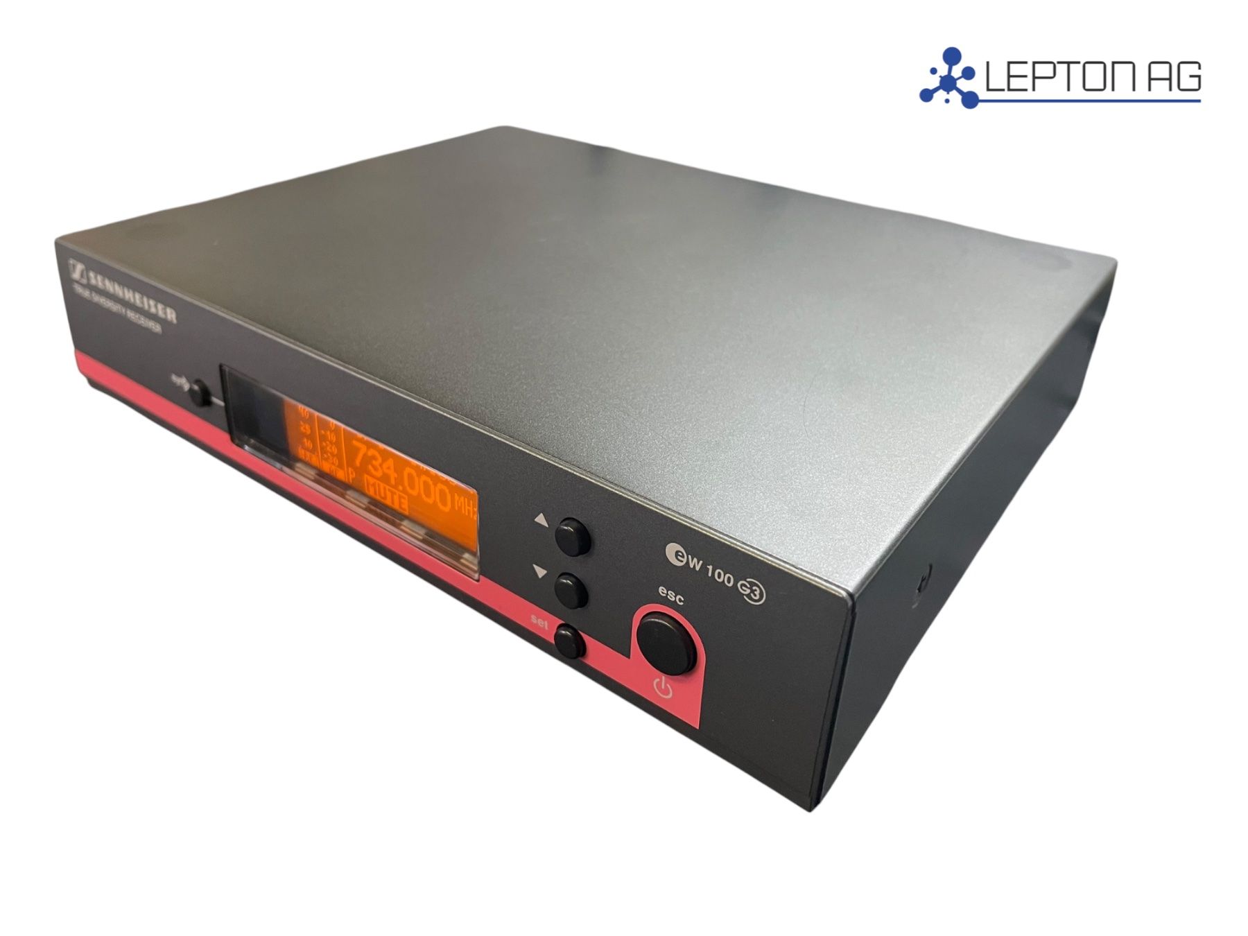 Sennheiser Ricevitori: Sennheiser ew 100 G3 True Diversity Receiver – Usato da Niederdorf venduto da LeptonAG