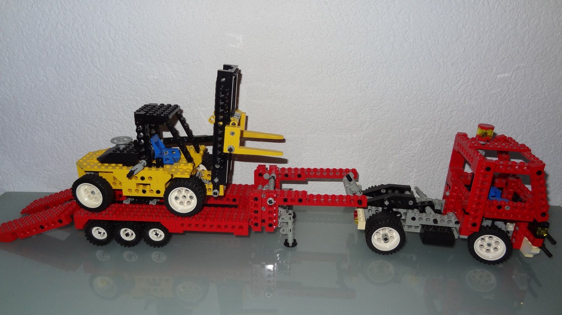 Lego Giocattoli: Lego Technic 8872 Gabelstapler Transporter von 1993 – Usato da Winterthur venduto da Blueedition 2