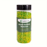 Deko-Streu Blumenwiese grün/gelb, 500ml-Dose