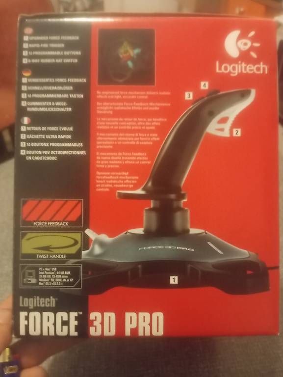 Logitech Controller: Force 3 D Pro Joystick – Usato da Basel venduto da Petergunn 1