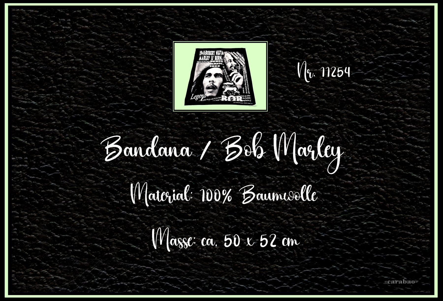 Foulards, Tücher & Schals: Bandana / Bob Marley / Nr. C-11254 – Neu (gemäss Beschreibung) aus Winterthur von -carabao- 5