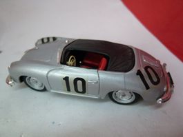 Porsche 356 AVUS  = sehr selten - silber 10- limitiert Brumm