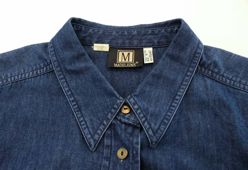 Madeleine Blusen: MADELEINE Jeansbluse Gr. 44 – Gebraucht aus Belp von caramel-secondhand 5