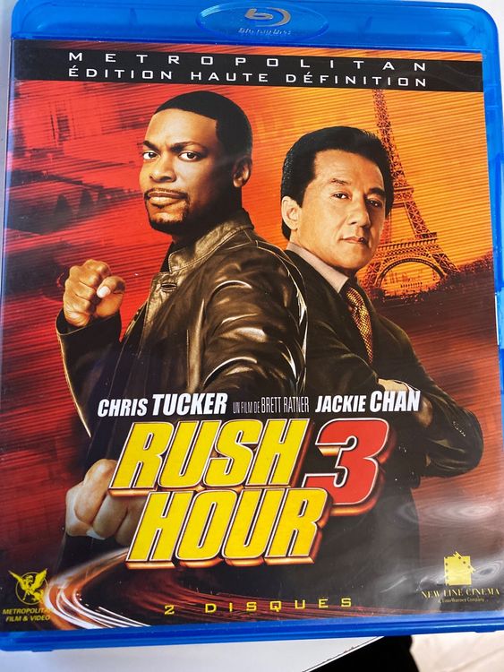 RUSH HOUR 3 - JACKIE CHAN - CHRIS TUCKER - BLURAY (Gebraucht) in Le ...