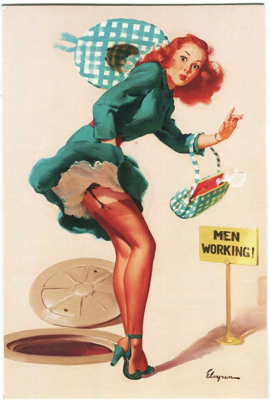 Cartoline postali: Postkarte "Pin-up" – Nuovo e nell'imballaggio originale da Basel venduto da Butsch5