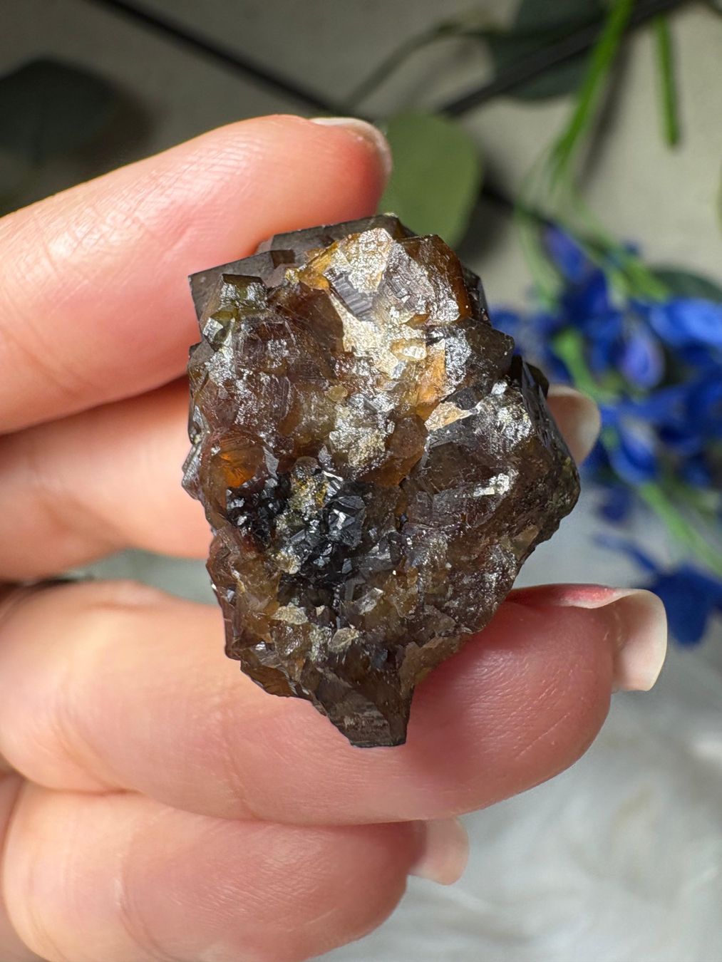 Minerali & Pietre curative: Grüner Granat – Nuovo (secondo la descrizione) da Neuheim venduto da m.hald 3