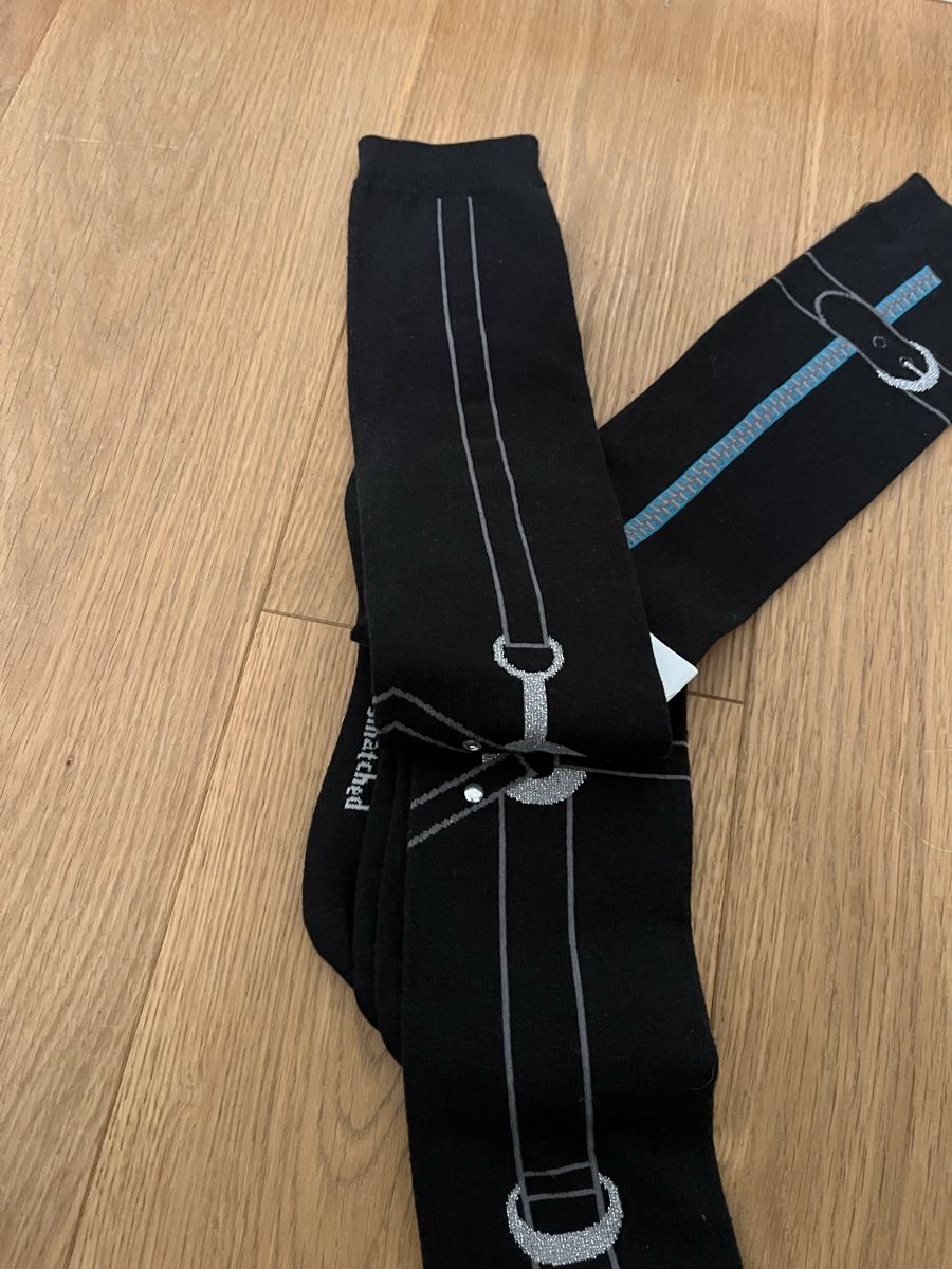 Calze: Chaussettes montantes noir/brillant – Nuovo e nell'imballaggio originale da St. Prex venduto da Nikolletta 3
