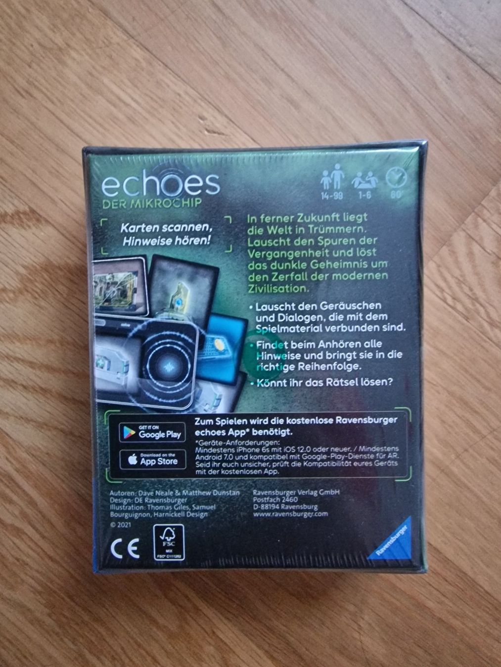 Ravensburger Spiele: Echoes Der Mikrochip neu und originalverpackt – Neu und originalverpackt aus Gossau SG von lad_pwg5 1