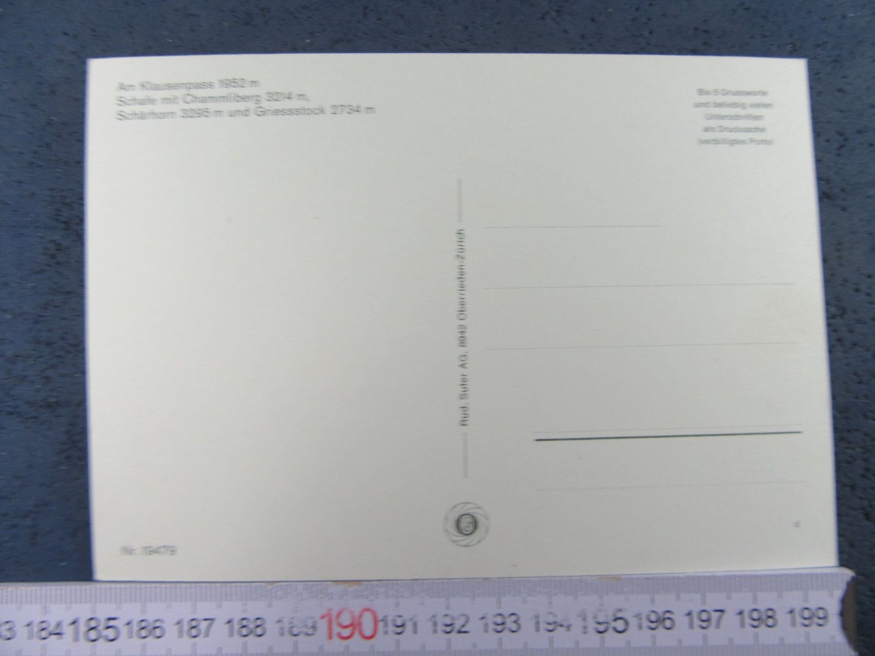 Cartoline postali: KLAUSENPASS SCHAF-HERDE URI AK – Usato da Ettingen venduto da Hausi4711 1