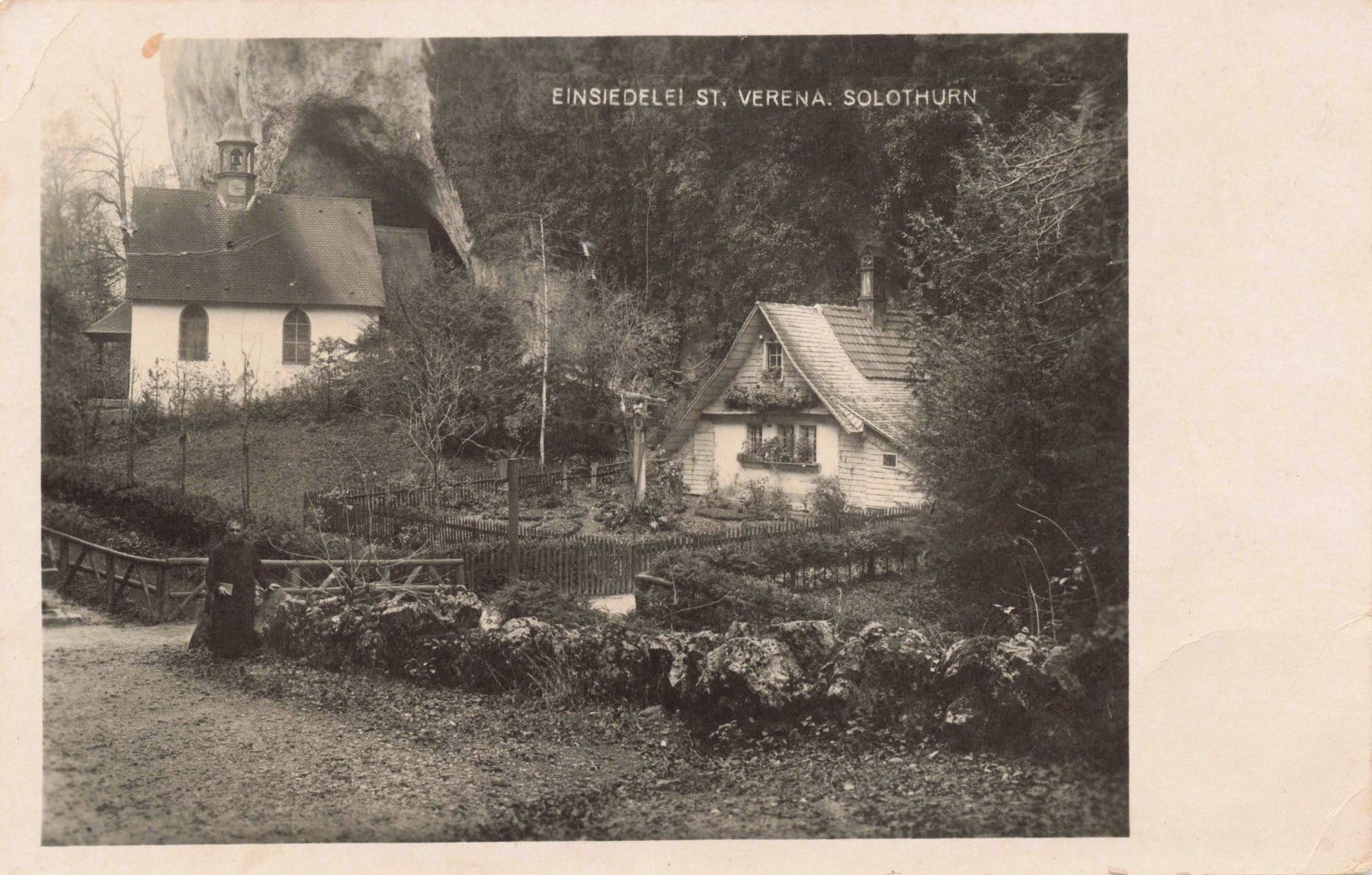 Cartoline postali: Einsiedelei St. Verena Solothurn – Usato da Biasca venduto da Blenio71