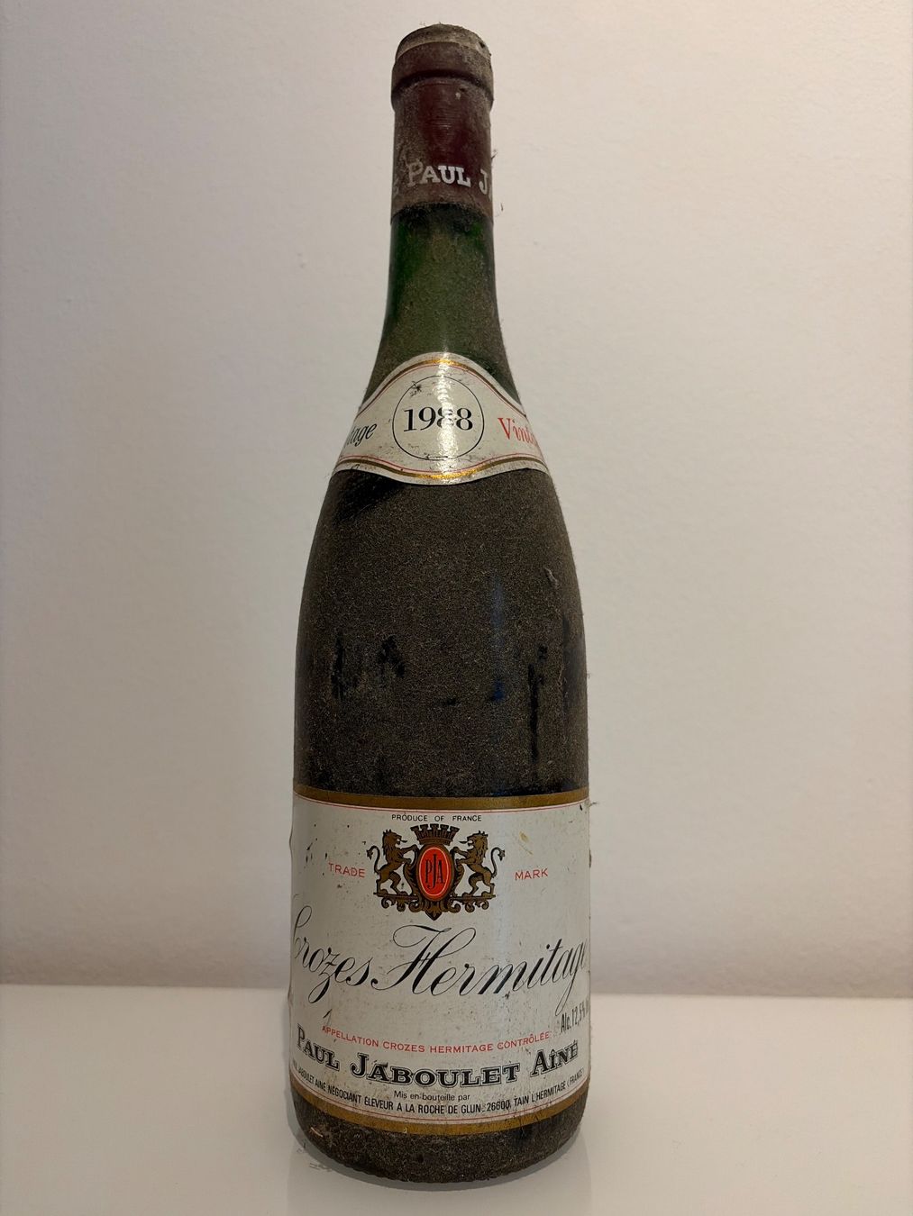 Vino: Crozes Hermitage 1988 – Usato da Basel venduto da LSK-MEM
