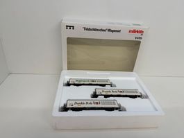 Märklin H0 84785 3er Set Güterwagen Feldschlösschen SBB