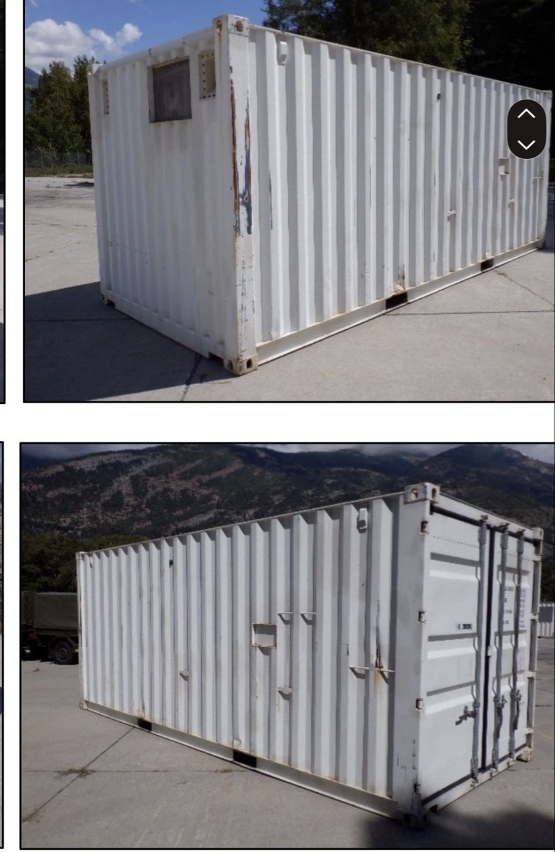 Contenitori edile: Container Profi Werkstatt Mobil – Usato da Naters venduto da inf_5wz7 1
